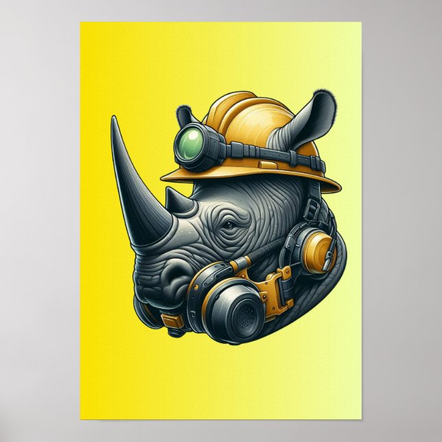 Rhino Miner Poster (Framsidan)