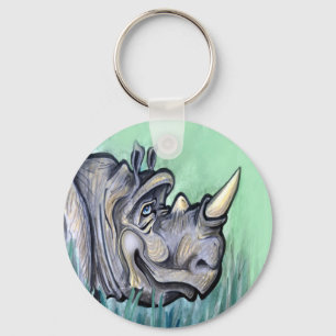 Rhino Nyckelring