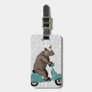Rhino på mopat bagagebricka