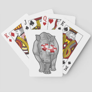 Rhino Poker Poker chip Casinokort