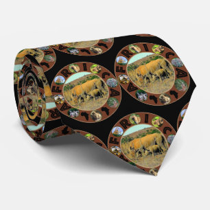 Rhino Reeds Afrika Circle Neck Tie Slips