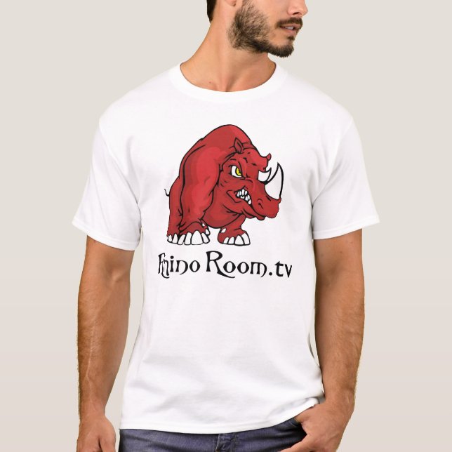 rhino_shirt_lights tee shirt (Framsida)