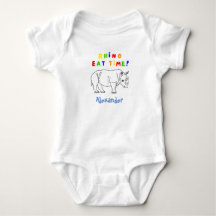 Rhino söta bodykosti baby