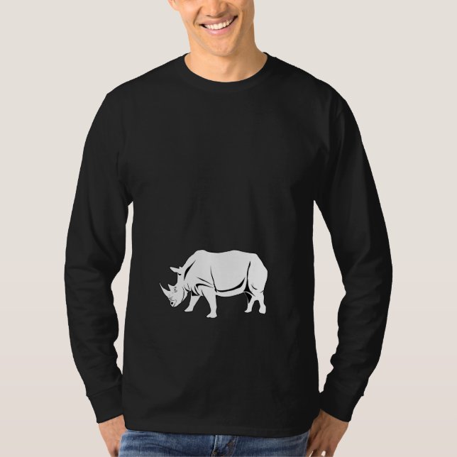 Rhino T Shirt (Framsida)