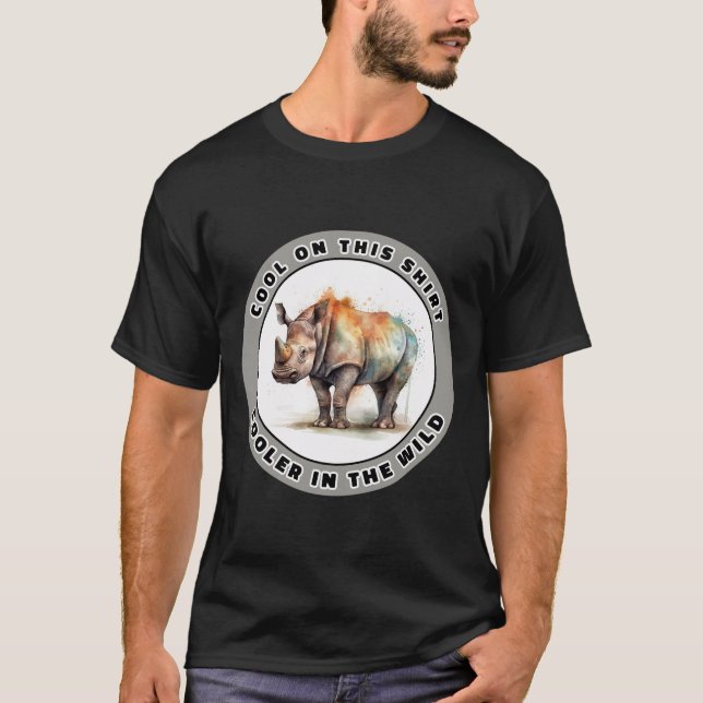 Rhino T Shirt (Framsida)