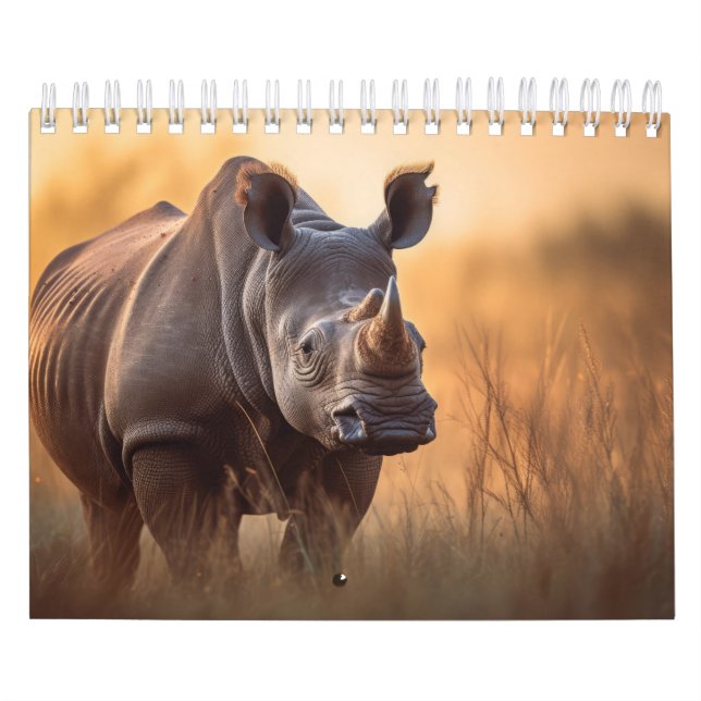 Rhino till naturen kalender (Omslag)