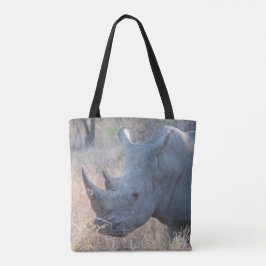 Rhino Tote Bag Tygkasse
