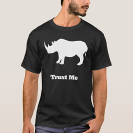 Rhino Trust Me white Tee
