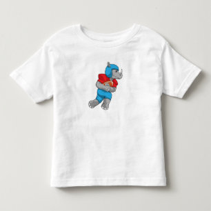 Rhino vid fotbollsportar t shirt