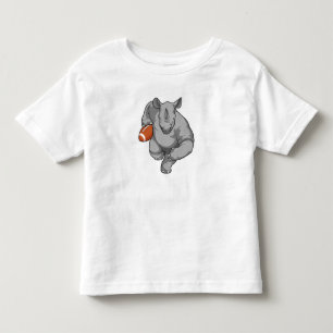 Rhino vid fotbollsportar t shirt