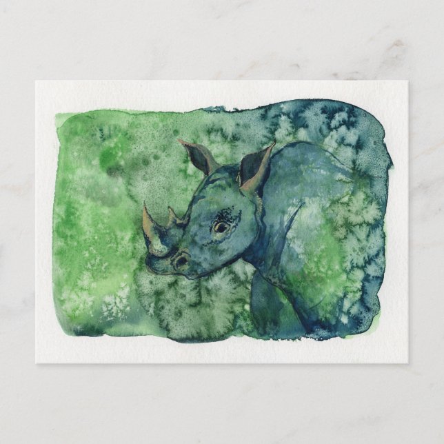 Rhino Vykort (Framsida)