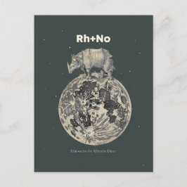 Rhino Vykort
