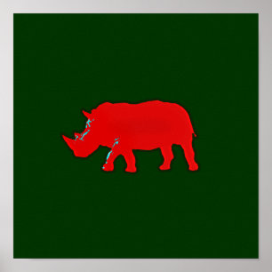 rhinocerografik poster