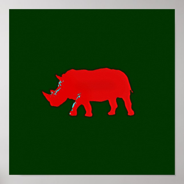 rhinocerografik poster (Framsidan)