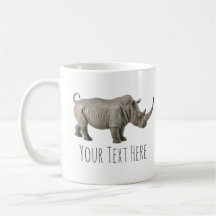 Rhinoceros Illustration Rhino Anpassningsbar Messa
