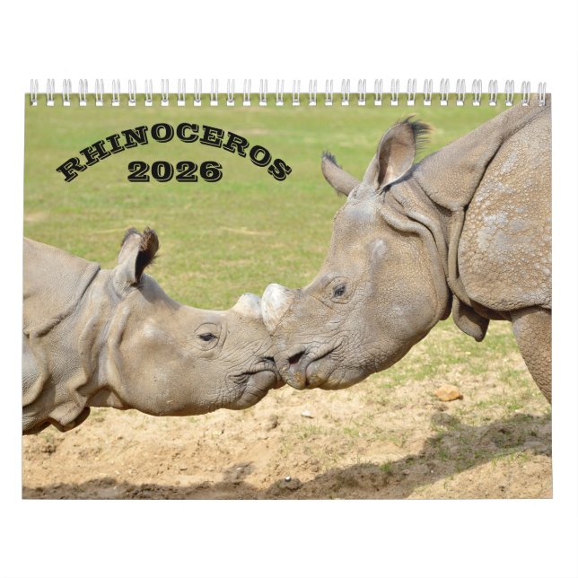 Rhinoceros-kalender Kalender (Omslag)