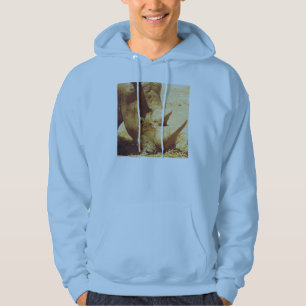 Rhinoceros Kärlek Hoodie
