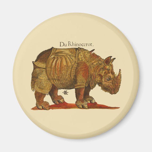 Rhinoceros Magnet (Framsidan)
