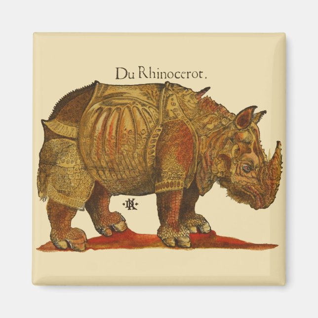 Rhinoceros Magnet (Framsidan)