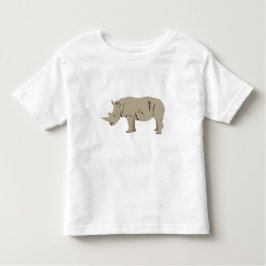 Rhinoceros Rhino Illustration T Shirt