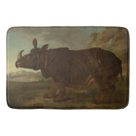 Rhinoceros (Rhino) (Vild Animal) (av J.B. Oudry) Badrumsmatta