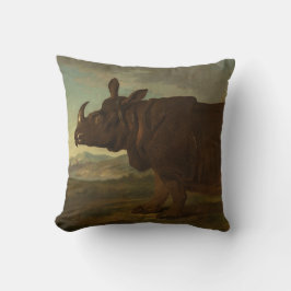 Rhinoceros (Rhino) (Vild Animal) (av J.B. Oudry) Kudde