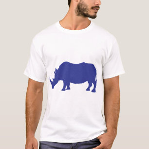 Rhinoceros Silhouette T Shirt