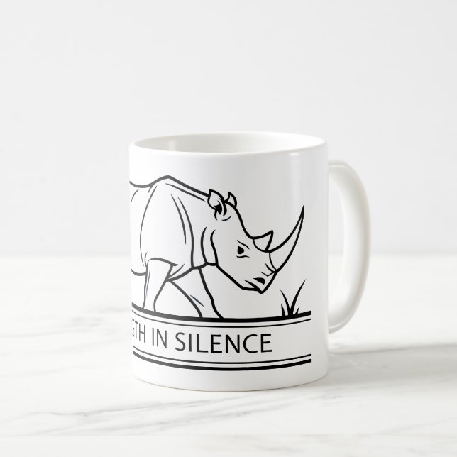 Rhinoceros - Strength In Silence Kaffemugg (Framsida höger)