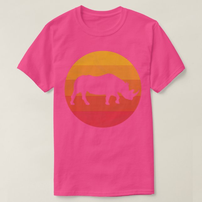 Rhinoceros T Shirt (Design framsida)