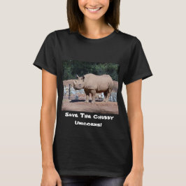 Rhinoceros T-shirt för kvinnor