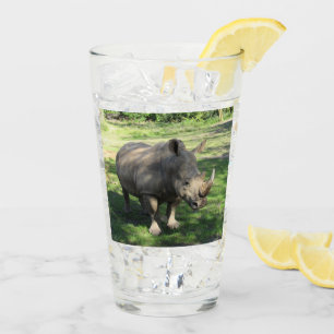 Rhinoceros Tumbler/Shaker Glass Glaskopp