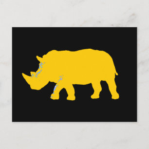 Rhinoceros Vykort