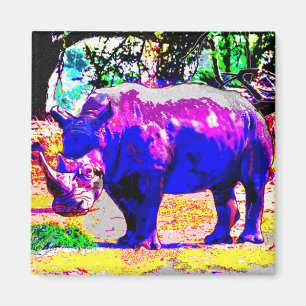 Rhinocerous magnet