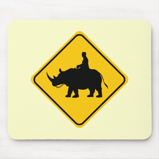 Rhinohback ryttarekorsning musmatta (Framsidan)