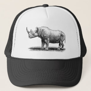 Rhinos för noshörning för truckerkeps