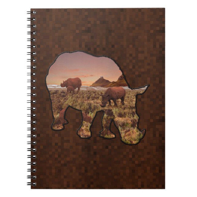 Rhinosdalen. Anteckningsbok (Framsidan)