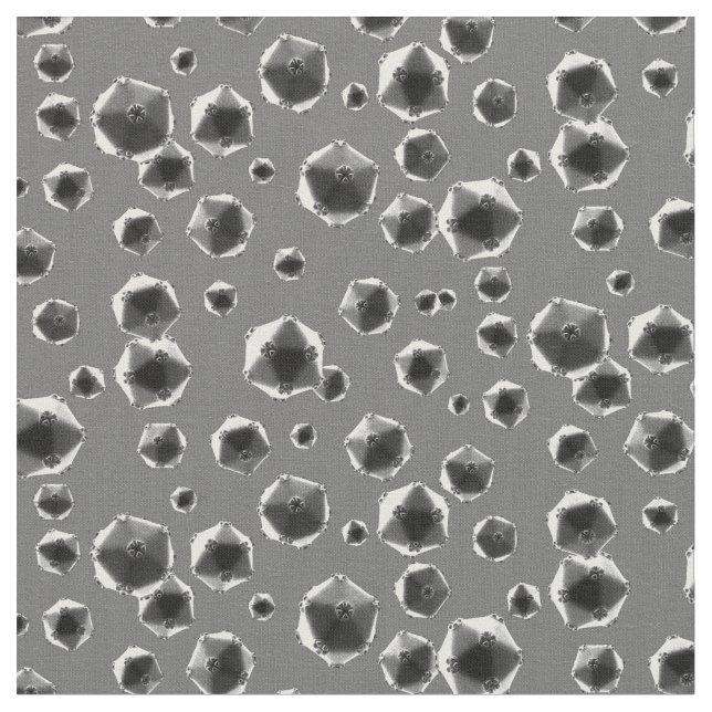 Rhinovirus Grått Tyg (Närbild)