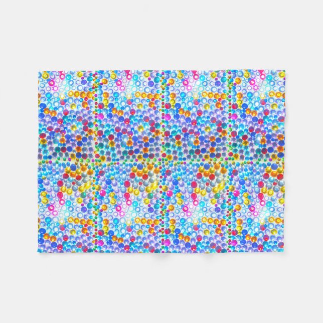 Rhinstens flanellfilt fleecefilt (Framsidan (Horisontell))