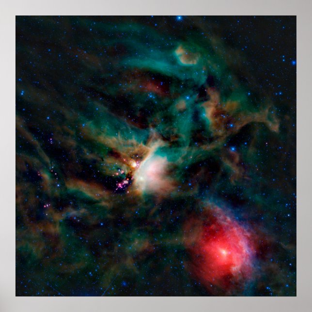 Rho Ophiuchi Cloud Complex. Poster (Framsidan)