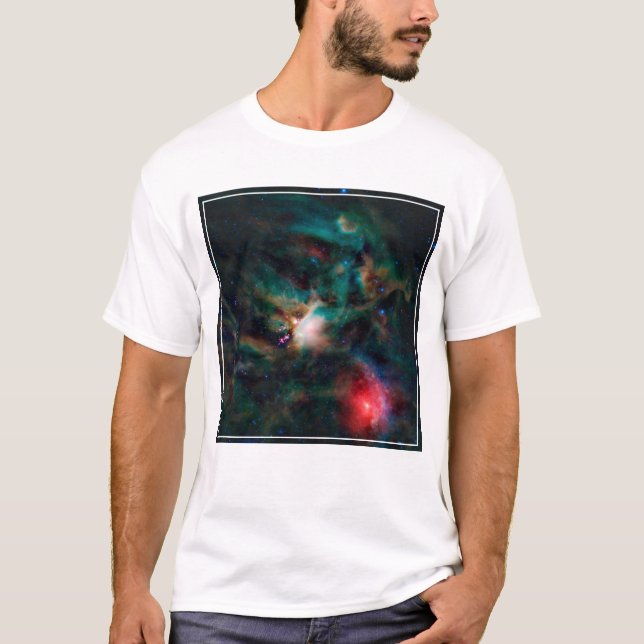 Rho Ophiuchi Cloud Complex. T Shirt (Framsida)
