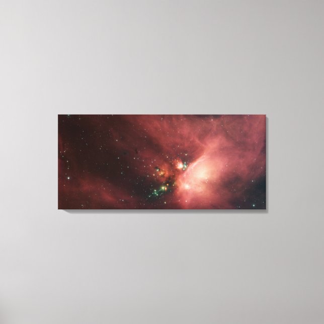 Rho Ophiuchi nebula 2 Canvastryck (Framsida)