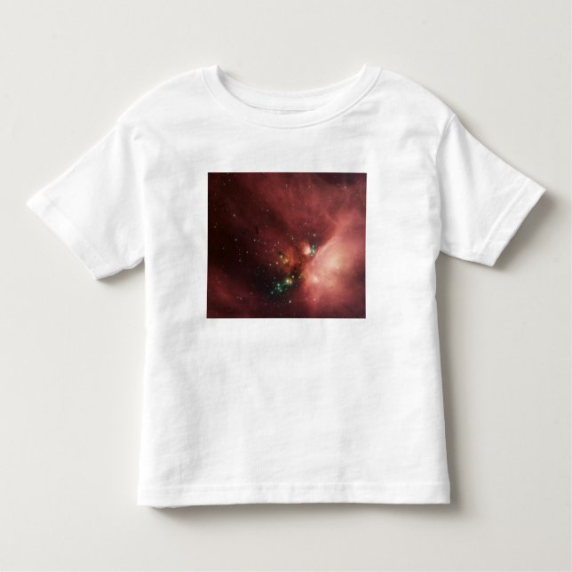 Rho Ophiuchi nebula 2 T-shirt (Framsida)