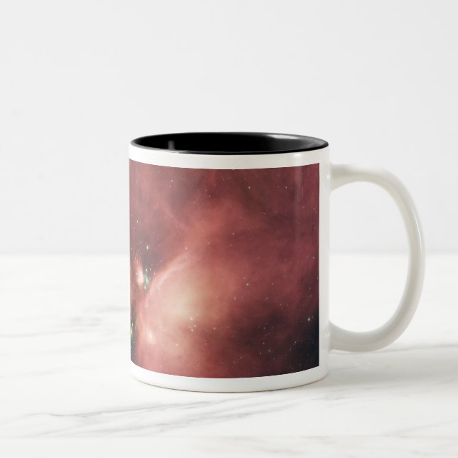 Rho Ophiuchi nebula 2 Två-Tonad Mugg (Höger)