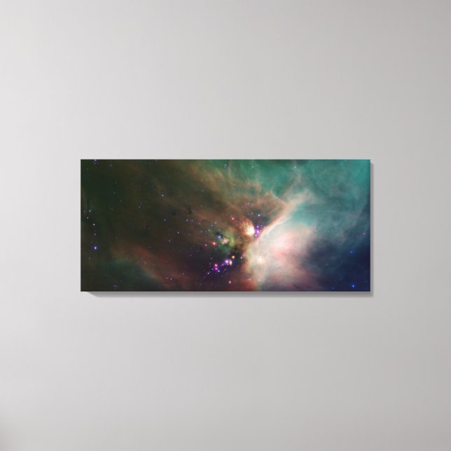 Rho Ophiuchi nebula Canvastryck (Framsida)