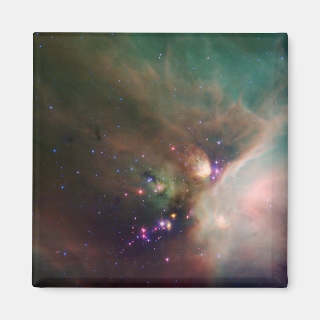 Rho Ophiuchi nebula Magnet (Framsidan)