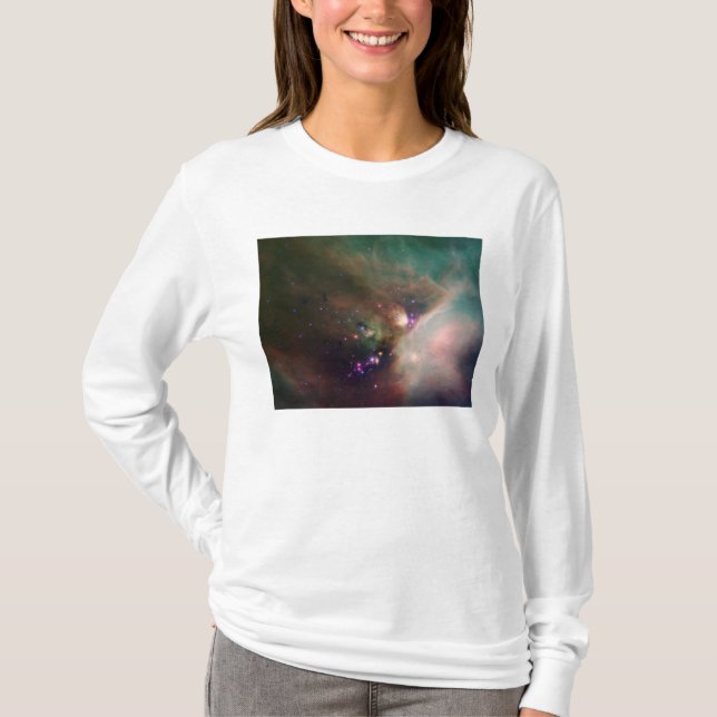 Rho Ophiuchi nebula T Shirt (Framsida)