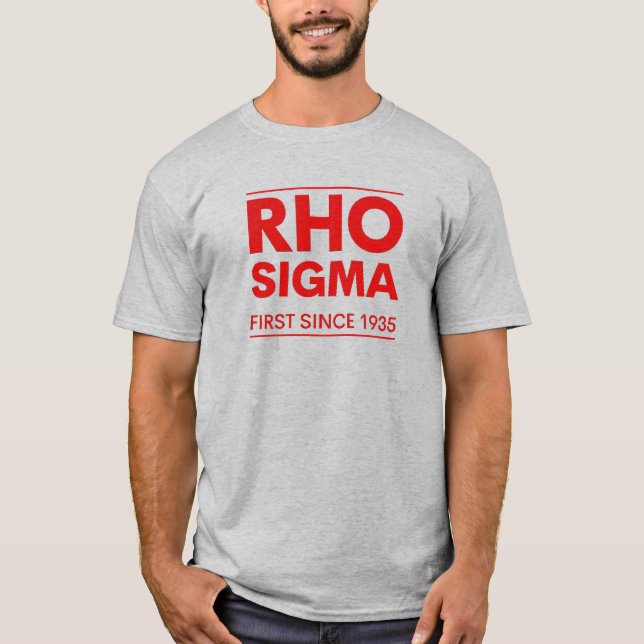 RHO SIGMA 1935 T SHIRT (Framsida)