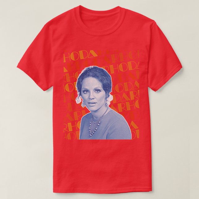 Rhoda Retro 70s TV Sitcom FanArt Design T Shirt (Design framsida)