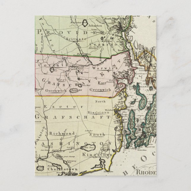 RHODE ISLAND 2 VYKORT (Framsida)