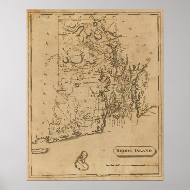 RHODE ISLAND 4 POSTER (Framsidan)